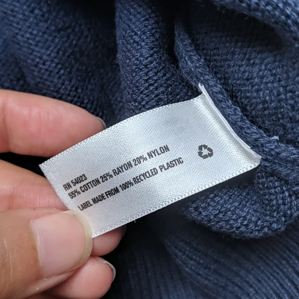 GAP tags neck